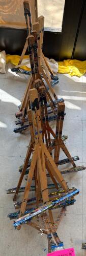 (12) PAINTING EASELS