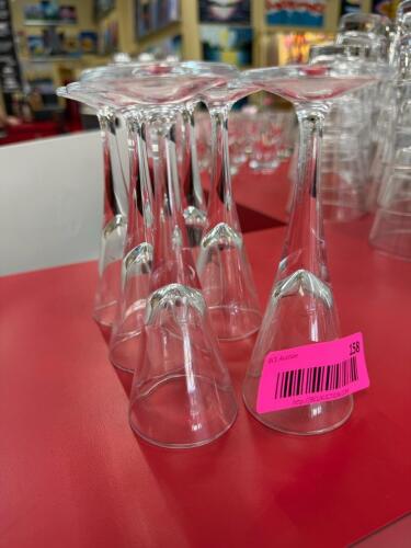 (6) MINI CHAMPAGNE GLASSES