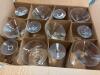 (12) MARTINI GLASSES - 2