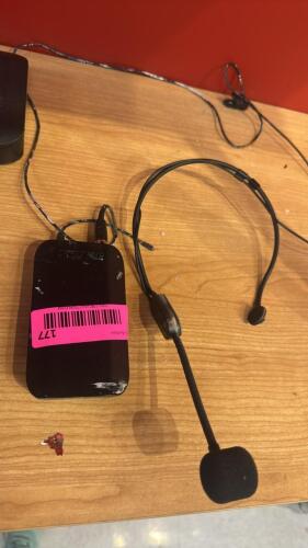 SHURE BLX4 WIRELESS MICROPHONE SYSTEM AS SHOWN