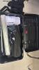 (1) BLACK HARD SHELL CASE WITH DISPLAYS