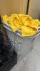 (1) ASSORTED LOT OF PAINTING APRONS, REUSABLE CUPS, AND CLEANING CLOTHS - 3