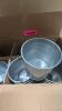 (1) BOX OF METAL PAILS - 2
