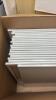 (1) BOX OF BLANK CANVAS - 2