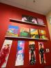 (1) ASSORTED LOT OF PAINTED AND DRAWN ON CANVASES - 2