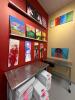 (1) ASSORTED LOT OF PAINTED AND DRAWN ON CANVASES - 5
