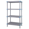 (1) VENTED SHELVING