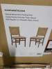 (1) SET OF (2) FOLDING CHAIRS - 2