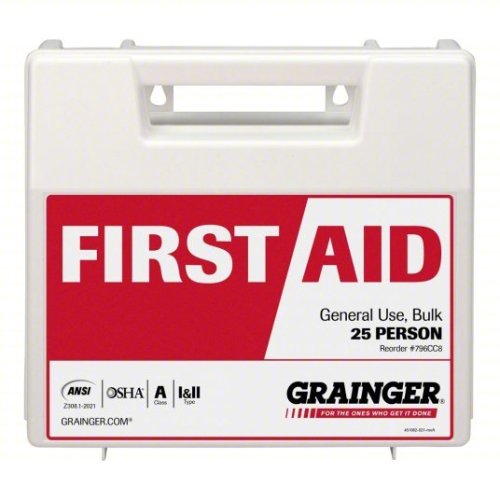 (2) FIRST AID KIT AND HOUSING