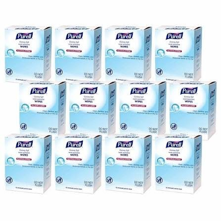 (6) BOXES OF (40) HAND SANITIZING WIPES