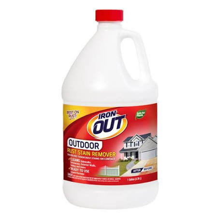 (2) OUTDOOR RUST STAIN REMOVER