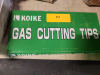 (1) BOX OF (10) GAS CUTTING TIPS - 2
