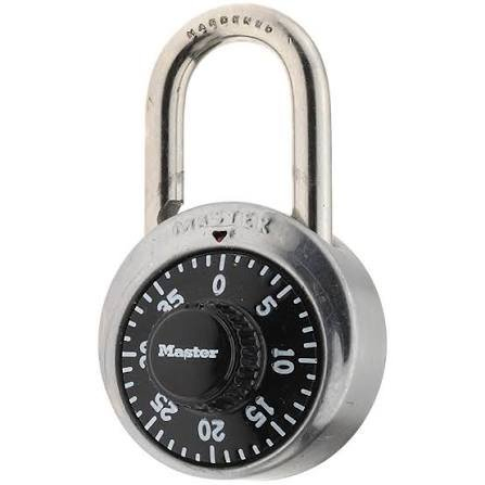 (6) COMBINATION PADLOCK