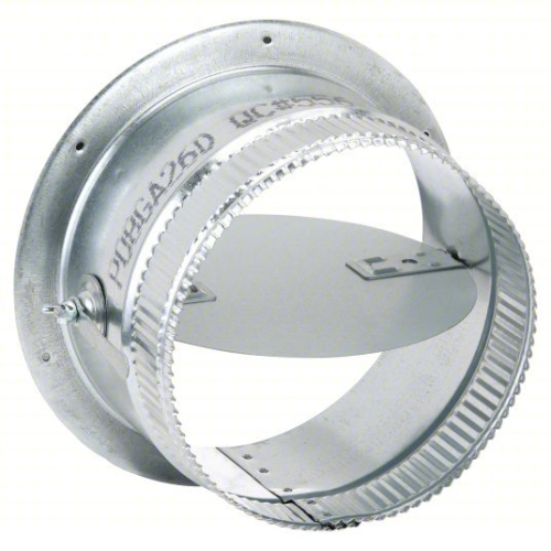 (1) DUCT COLLAR WITH DAMPER
