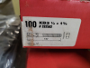 (3) BOXES OF (100) KWIK BOLTS - 4