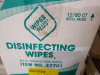 (12) PACKS OF (80) DISINFECTING WIPES - 3