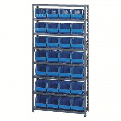 (1) BOX OF (6) STORAGE BINS
