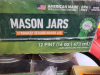 (2) CASES OF (12) MASON JARS - 3