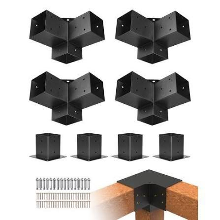 (1) SET OF PERGOLA BRACKETS