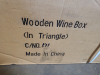 (10) DECORATIVE WINE STORAGE BOXES - 3