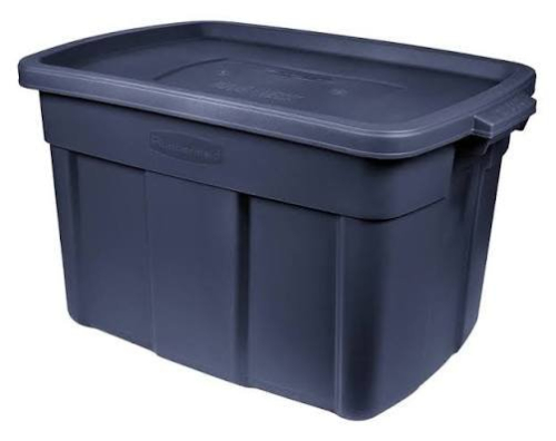 (3) STORAGE TOTES