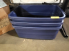 (3) STORAGE TOTES - 2