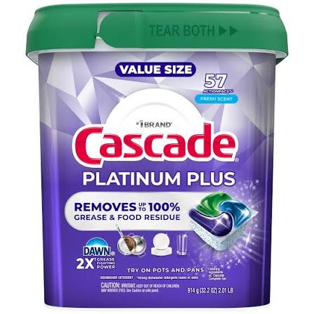 (1) DISHWASHER DETERGENT PODS