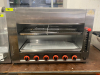 KAESIDL GAS SALAMANDER BROILER WITH SIX INDEPENDENT BURNER CONTROLS, HEIGHT-ADJUSTABLE COOKING RACK, REMOVABLE DRIP TRAY, AND CHROME-PLATED COOKING GRATES. - 2