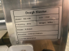 STAINLESS STEEL ELECTRIC TABLETOP DOUGH SHEETER WITH REVERSIBLE CONVEYOR BELTS, ADJUSTABLE ROLLER THICKNESS, EMERGENCY STOP BUTTON, AND FOLDING CONVEYOR TABLES. - 3