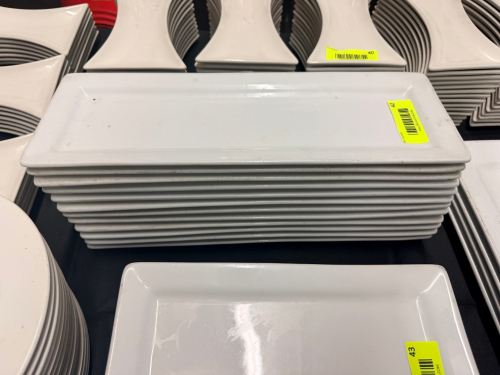 (12) 16" CHINA PLATTERS