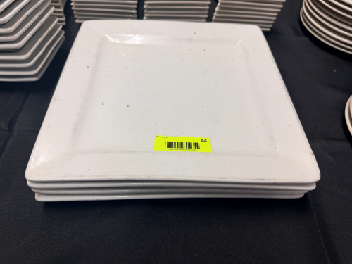 (8) 12" X 12" CHINA PLATES