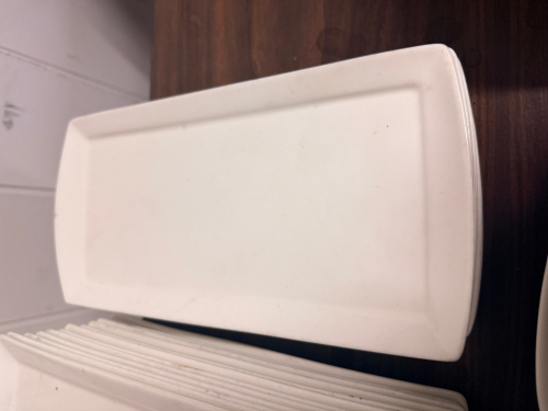 (30) 11 1/2" CHINA PLATTERS