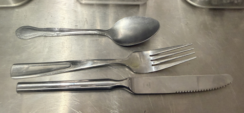 (60) SETS OF SILVERWARE.