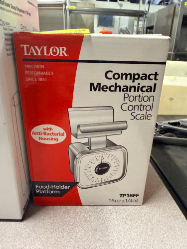 (2) TAYLOR COMPACT PORTION SCALES ( NEW IN THE BOX )