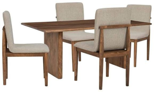 (1) DINING TABLE SET OF CHAIRS