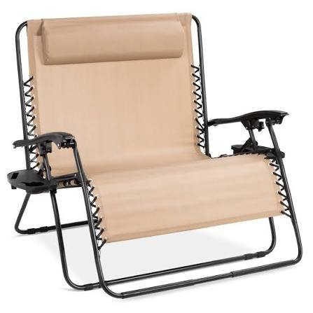 (1) ZERO GRAVITY DOUBLE LOUNGE CHAIR