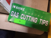 (1) BOX OF (10) GAS CUTTING TIPS - 2