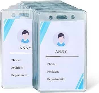 (1) BOX OF (2000) BADGE HOLDERS