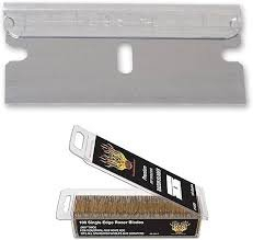 (3) BOXES OF (100) SINGLE EDGE BLADES