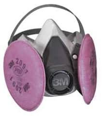 (1) BOX OF APPROX (30) PACKS OF (2) RESPIRATOR FILTERS