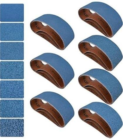 (1) BOX OF (30) SANDING CLOTH BELTS