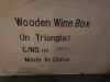 (10) DECORATIVE WINE STORAGE BOXES - 3
