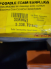 (1) BOX OF (100) DISPOSABLE FOAM EAR PLUGS - 2