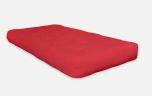 DESCRIPTION: (1) SINGLE TWIN MATTRESS CUSHION BRAND/MODEL: DOREL HOME FURNITURE/M21055 INFORMATION: RED/MUST COME INTO INSPECT RETAIL$: 118.99 SIZE: 5