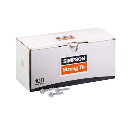 (5) BOXES OF (100) MULTIPURPOSE ANCHORS