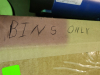 (1) BOX OF (36) SHELF BINS - 2
