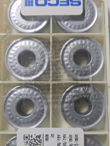 (20) CARBIDE TURNING INSERTS
