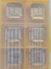 (10) CARBIDE MILLING INSERTS
