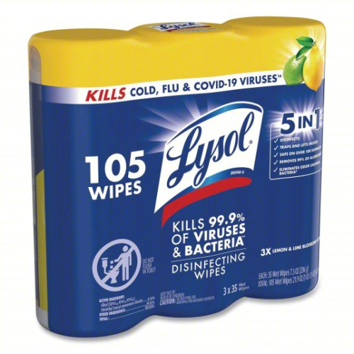 (6) 35ct DISINFECTING WIPES