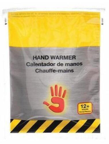 DESCRIPTION: (1) PACK OF (50) HAND WARMERS BRAND/MODEL: CONDOR/32HD77 INFORMATION: HEATING TIME: 8 HR/WITH AIR/109 AVERAGE TEMP RETAIL$: 61.40 PER PK